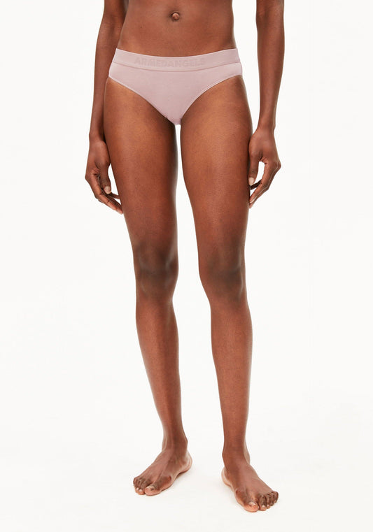 Culotte en modal | rose "Trinaa brief - grey blush" | Grey blush