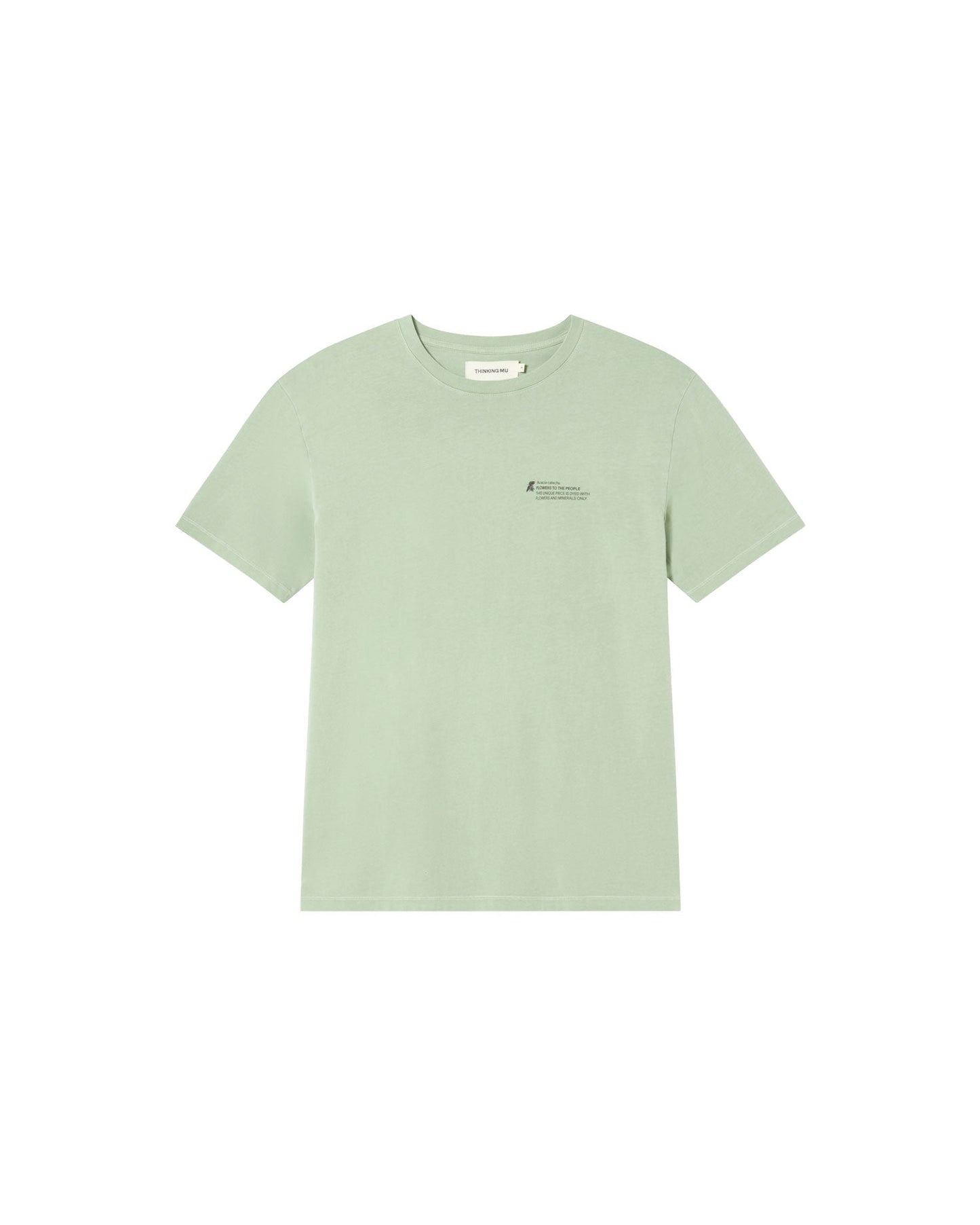 T-shirt en coton bio | vert "acacia ftp t-shirt green"