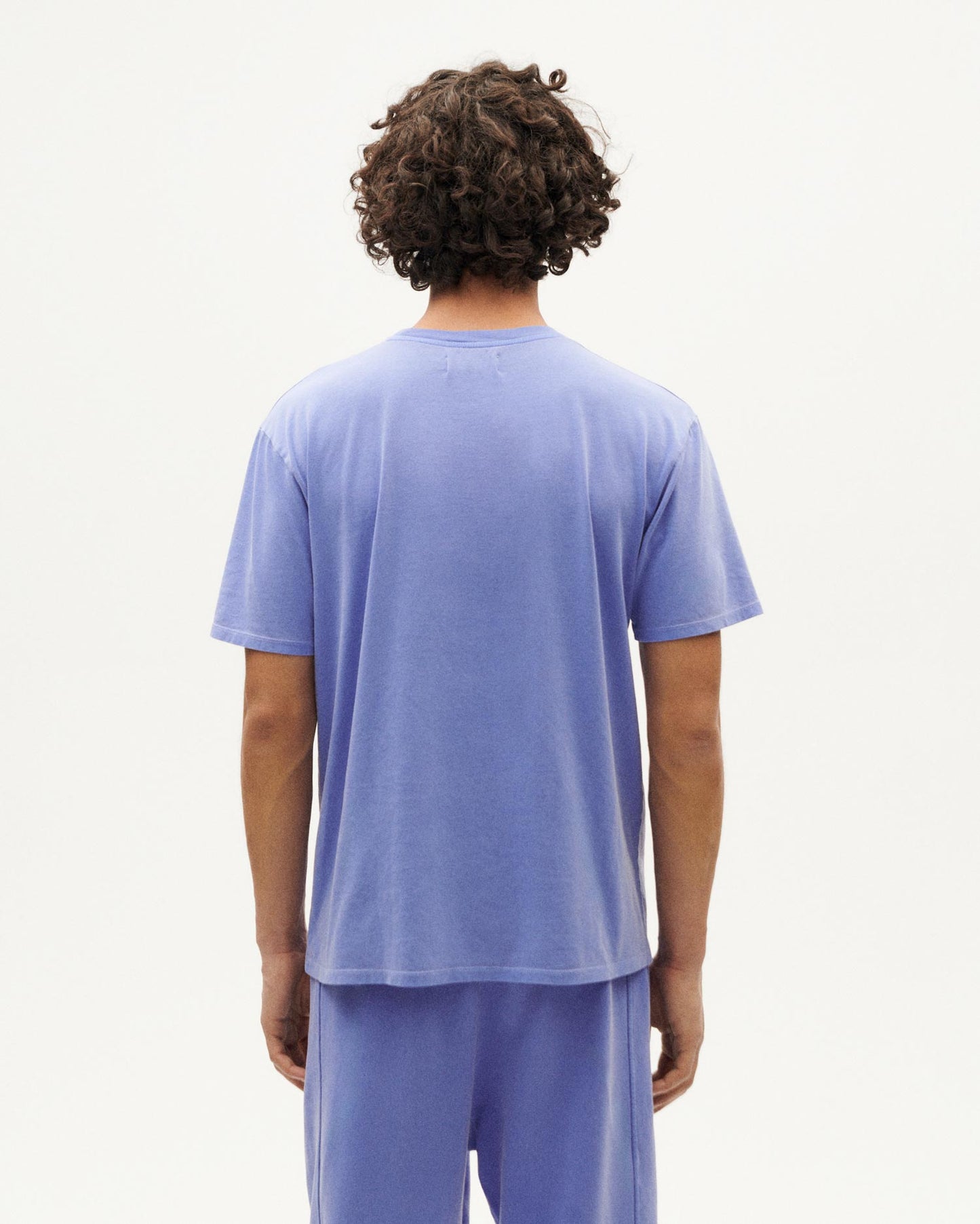 T-shirt en coton bio | bleu "indigofera ftp t-shirt blue"