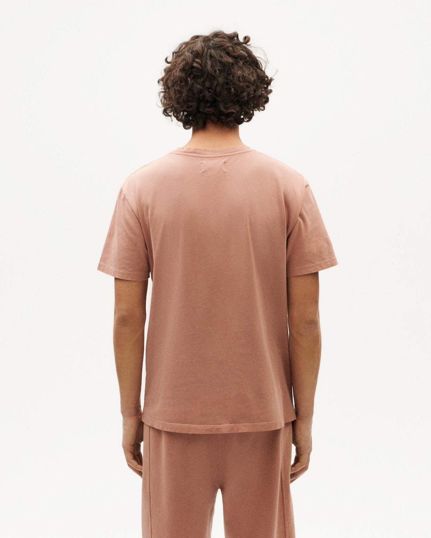 T-shirt en coton bio | rose "rubia cardifolia ftp t-shirt red"