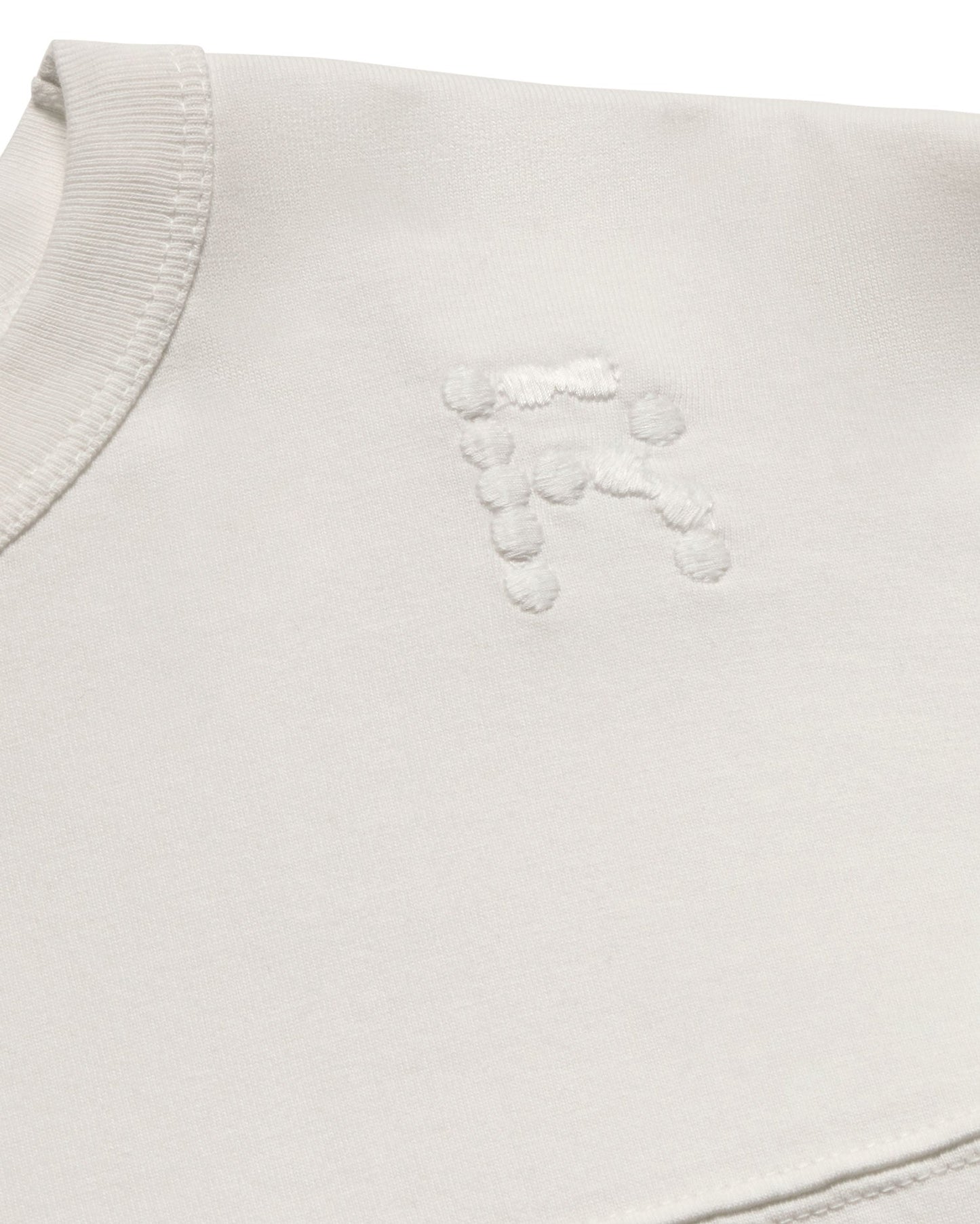 T-shirt manches longues en coton bio | blanc "white brady t-shirt"