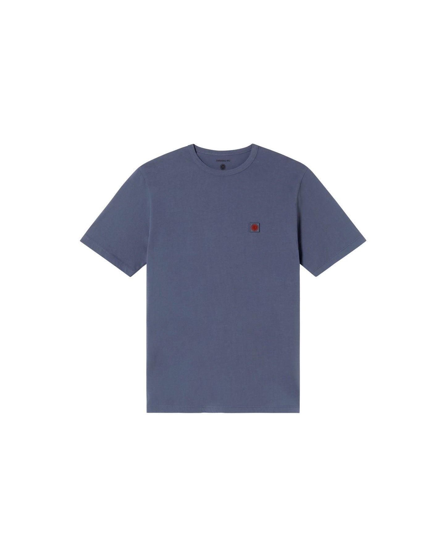 T-shirt imprimé en coton bio | bleu "sol sea t-shirt - blue"