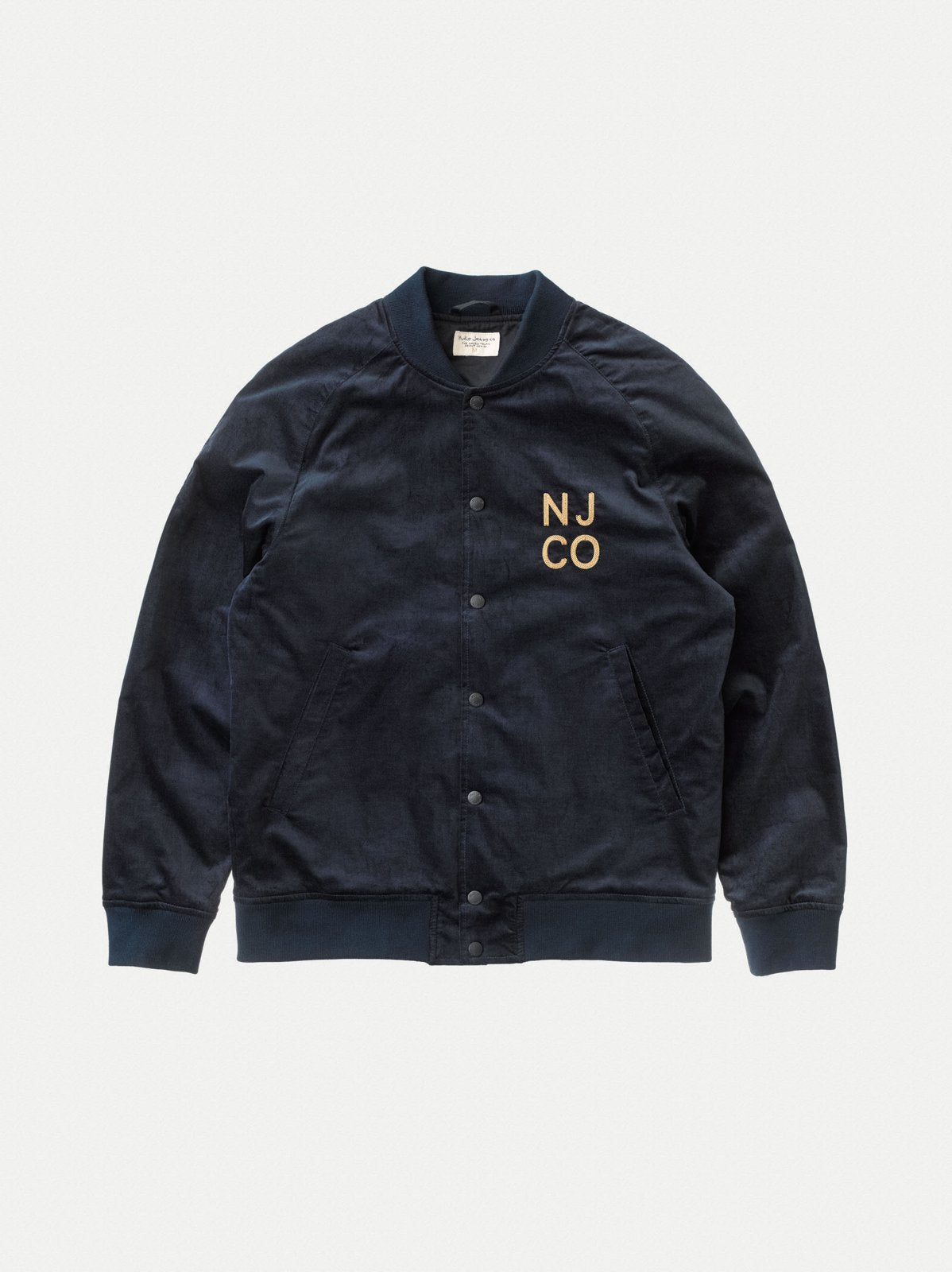 Veste bomber marine en coton bio - Mark