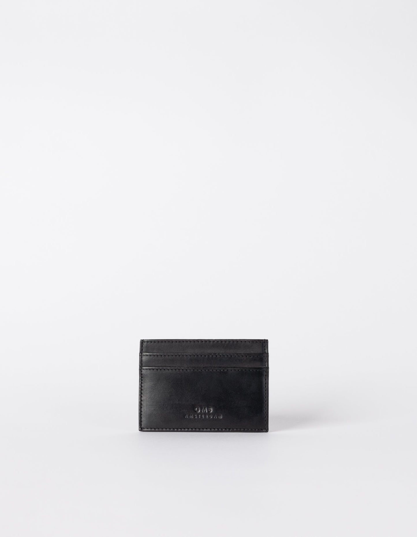 Porte-cartes en cuir certifié | Noir "mark's cardcase black"