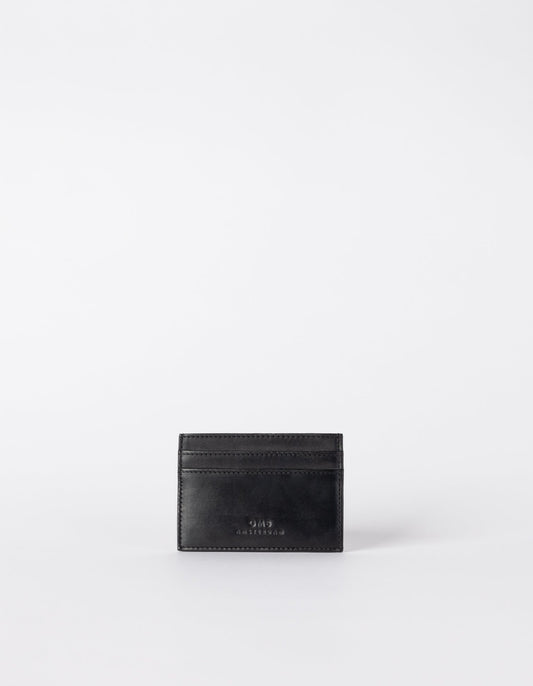 Porte-cartes en cuir certifié | Noir "mark's cardcase black"