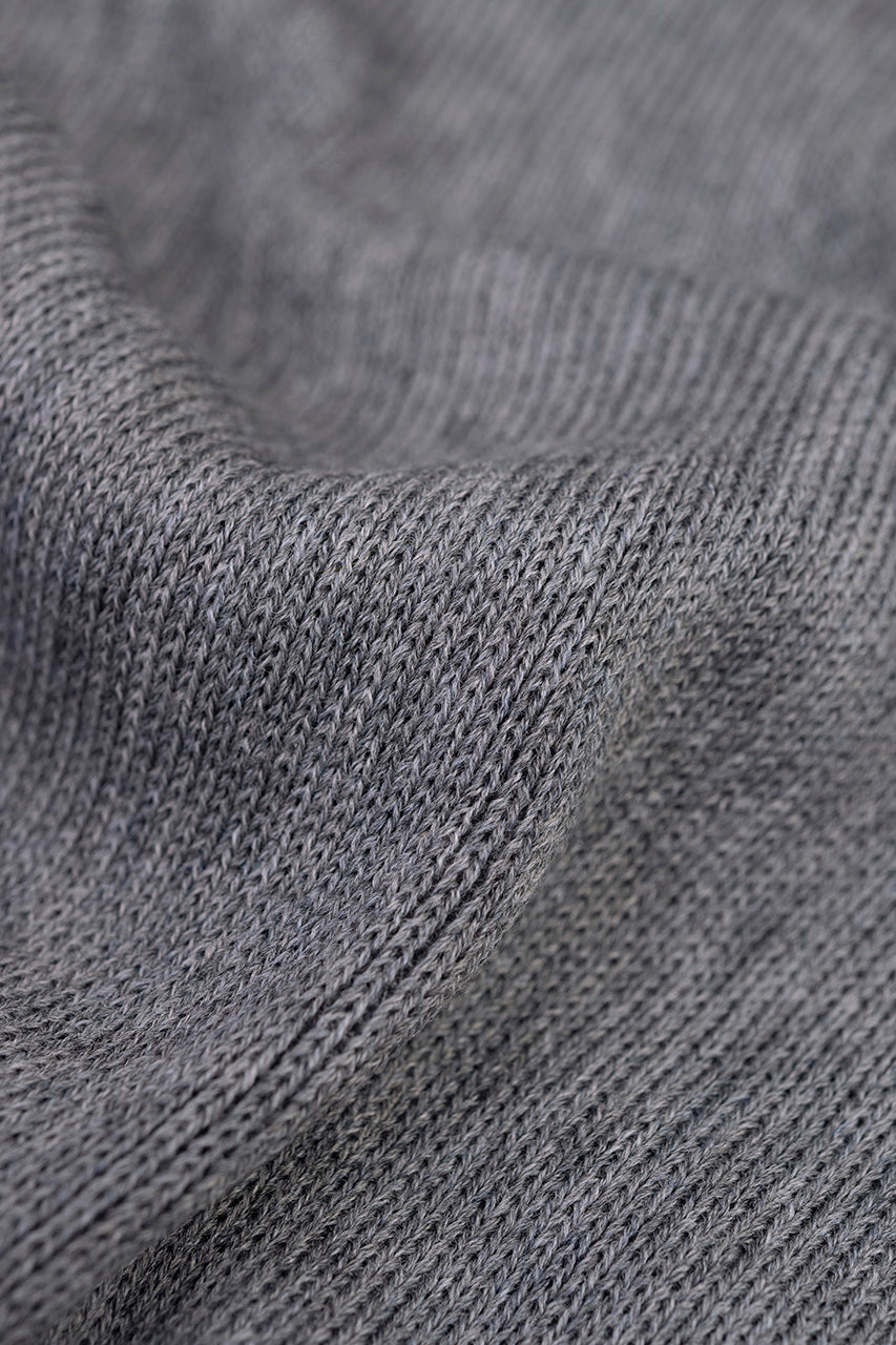 Écharpe en laine mérinos bio | gris "merino wool scarf grey"