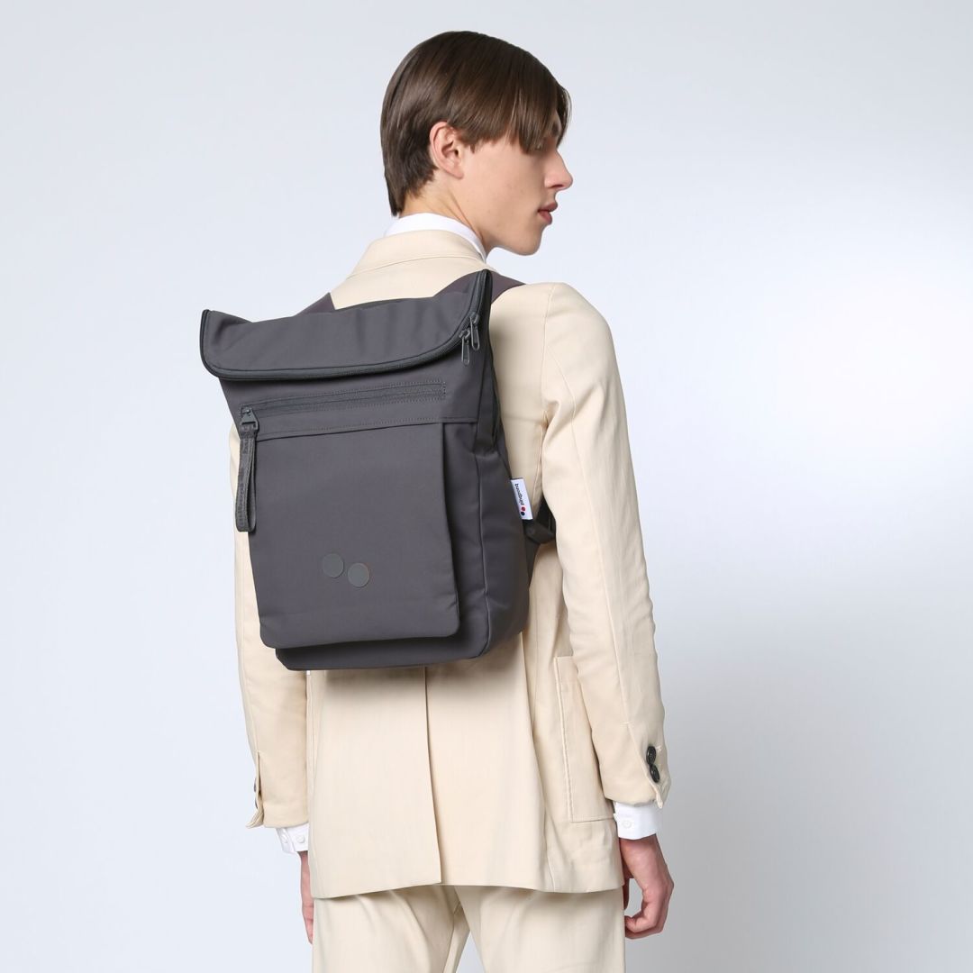 Sac à dos anthracite recyclé - Klak deep anthra