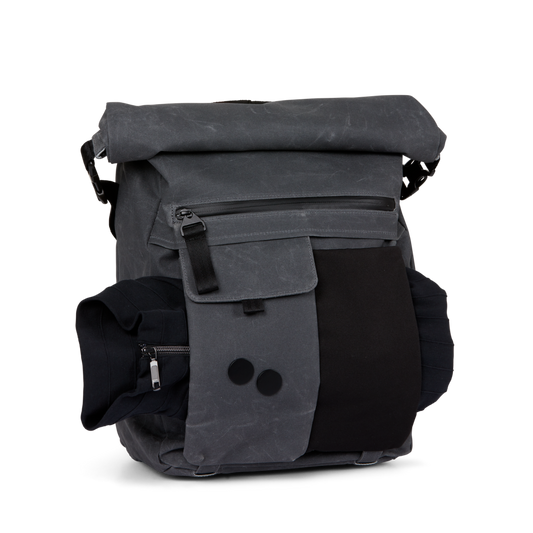 Sac à dos waxé gris recyclé - Carrik