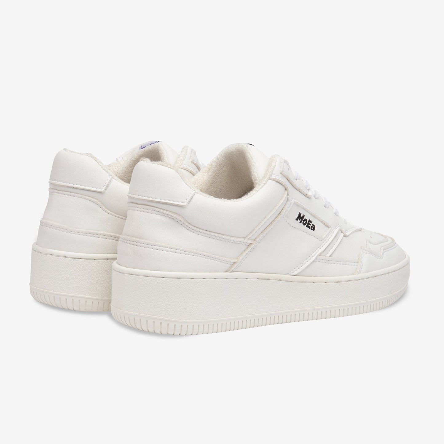 Baskets vegan en matière végétale | blanc 'gen 1 grape full white'