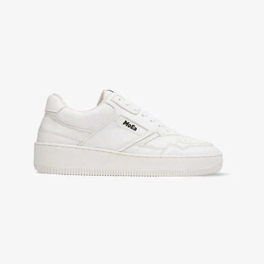 Baskets vegan en matière végétale | blanc 'gen 1 grape full white'