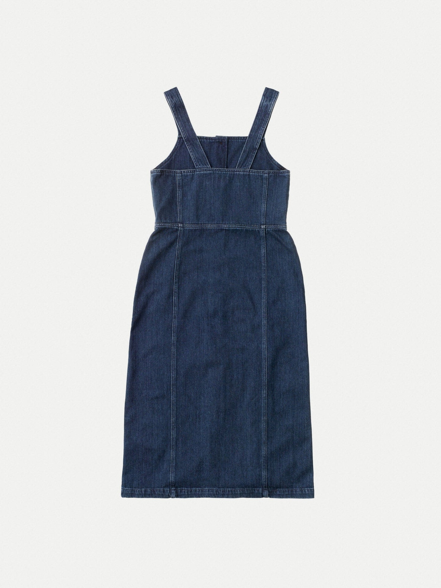 Robe longue jean en coton bio - mona denim dress washed out