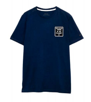 T-shirt marine en coton bio - Natal