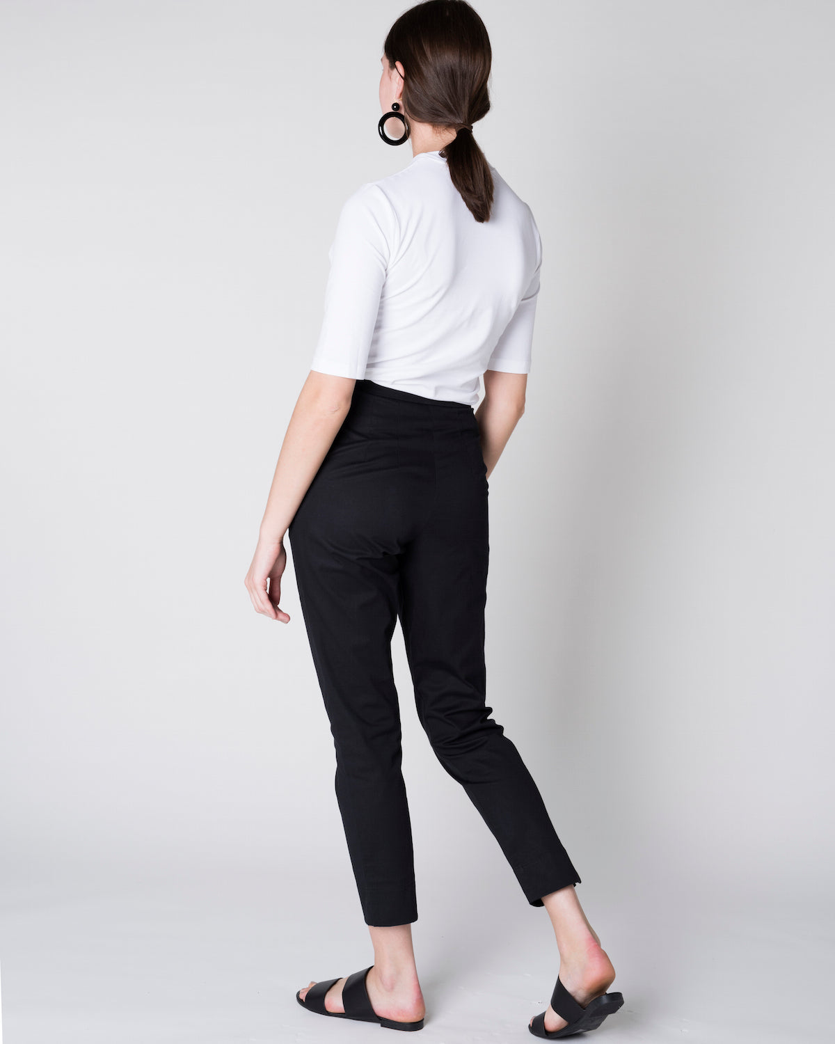 Pantalon à pinces noir - page