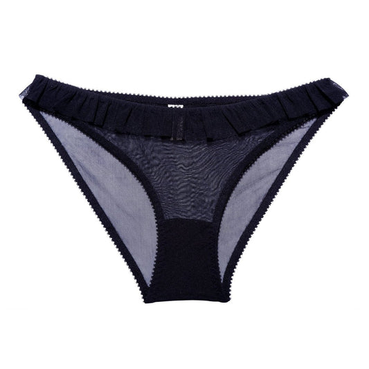 Culotte noire en polyester recyclé - Nikoline