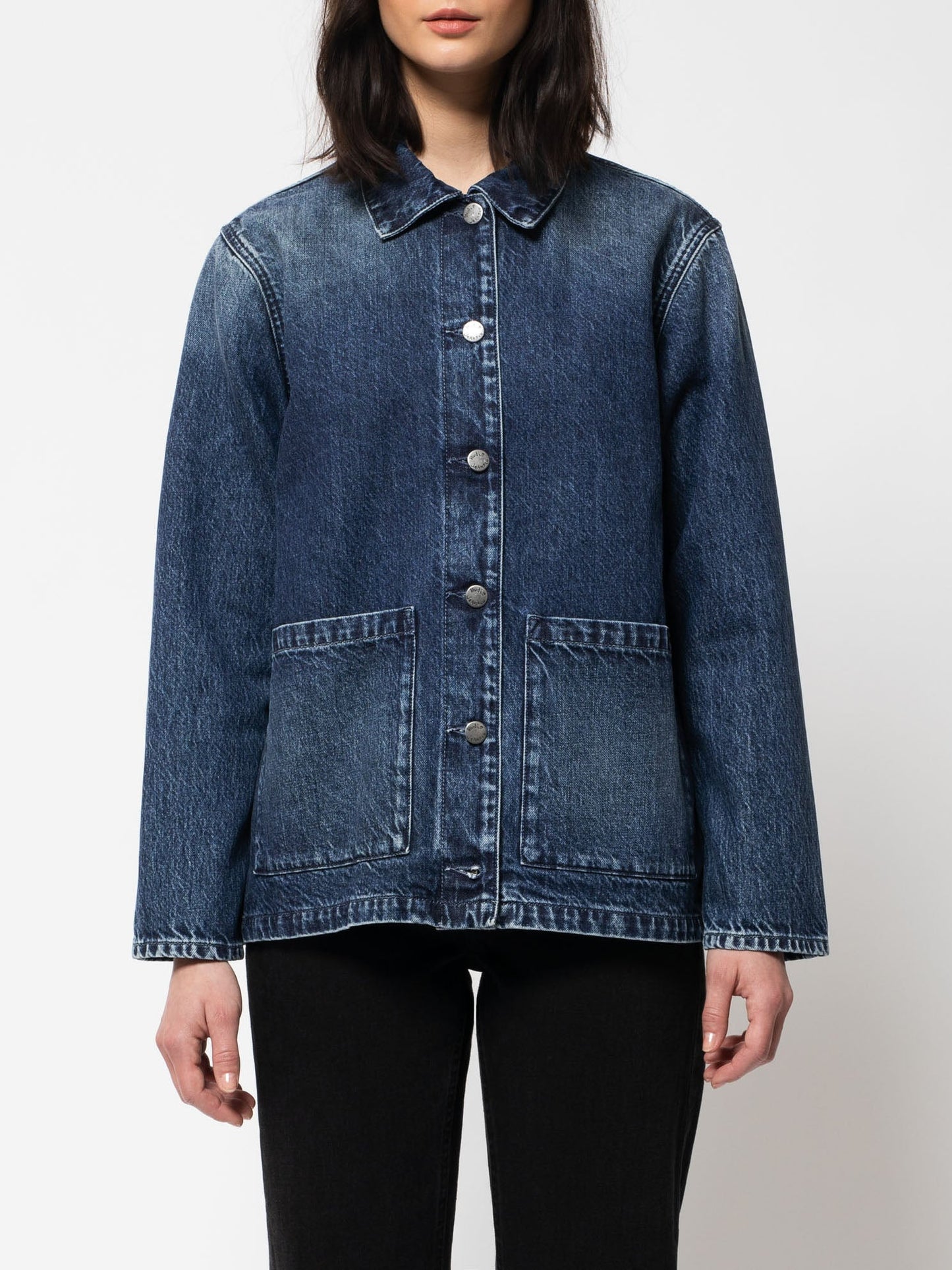Veste en jean en coton bio  - nina worker jacket