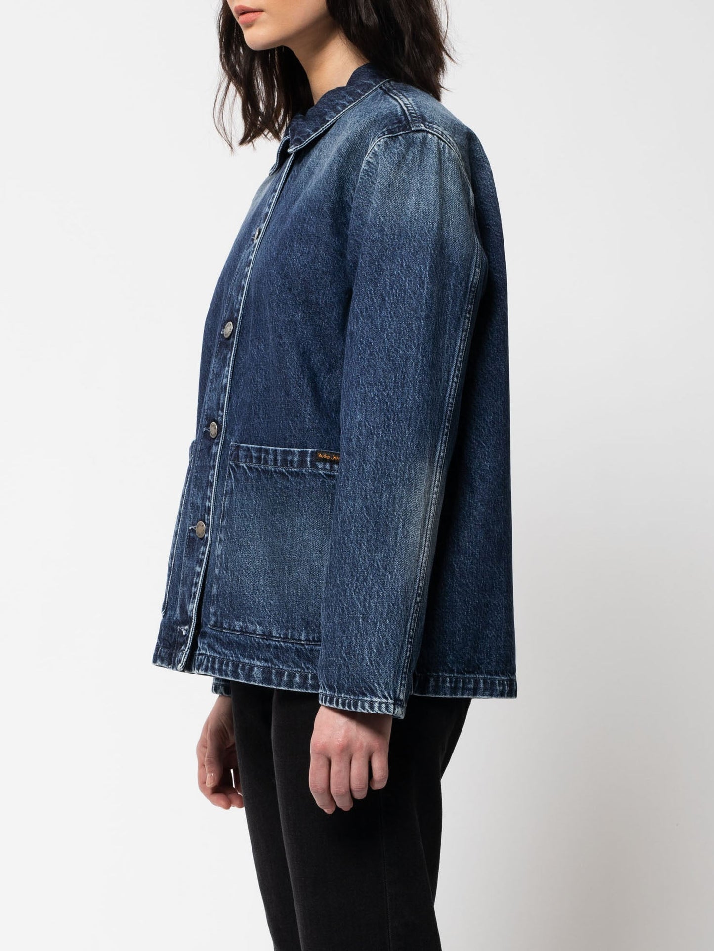 Veste en jean en coton bio  - nina worker jacket