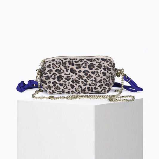 Sac bandoulière en cuir certifié | multicolore "Mallow ii leo snow"