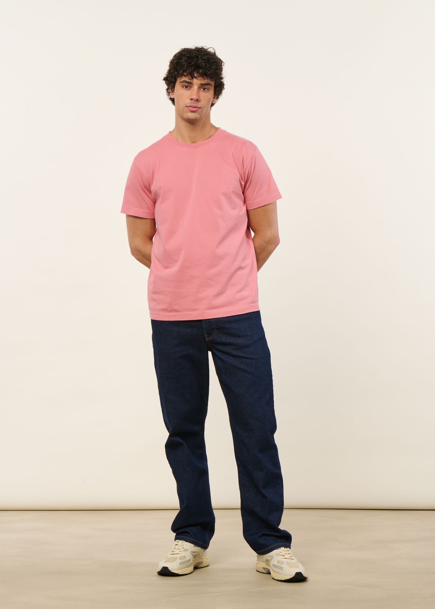 T-shirt en coton bio | vieux rose | Vieux rose