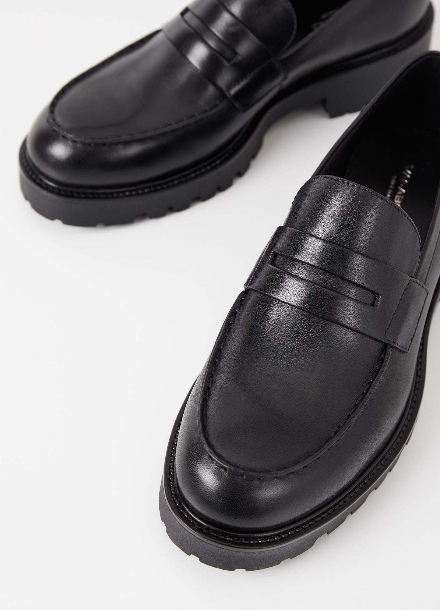 Mocassins en cuir certifié | noir "kenova" | Noir