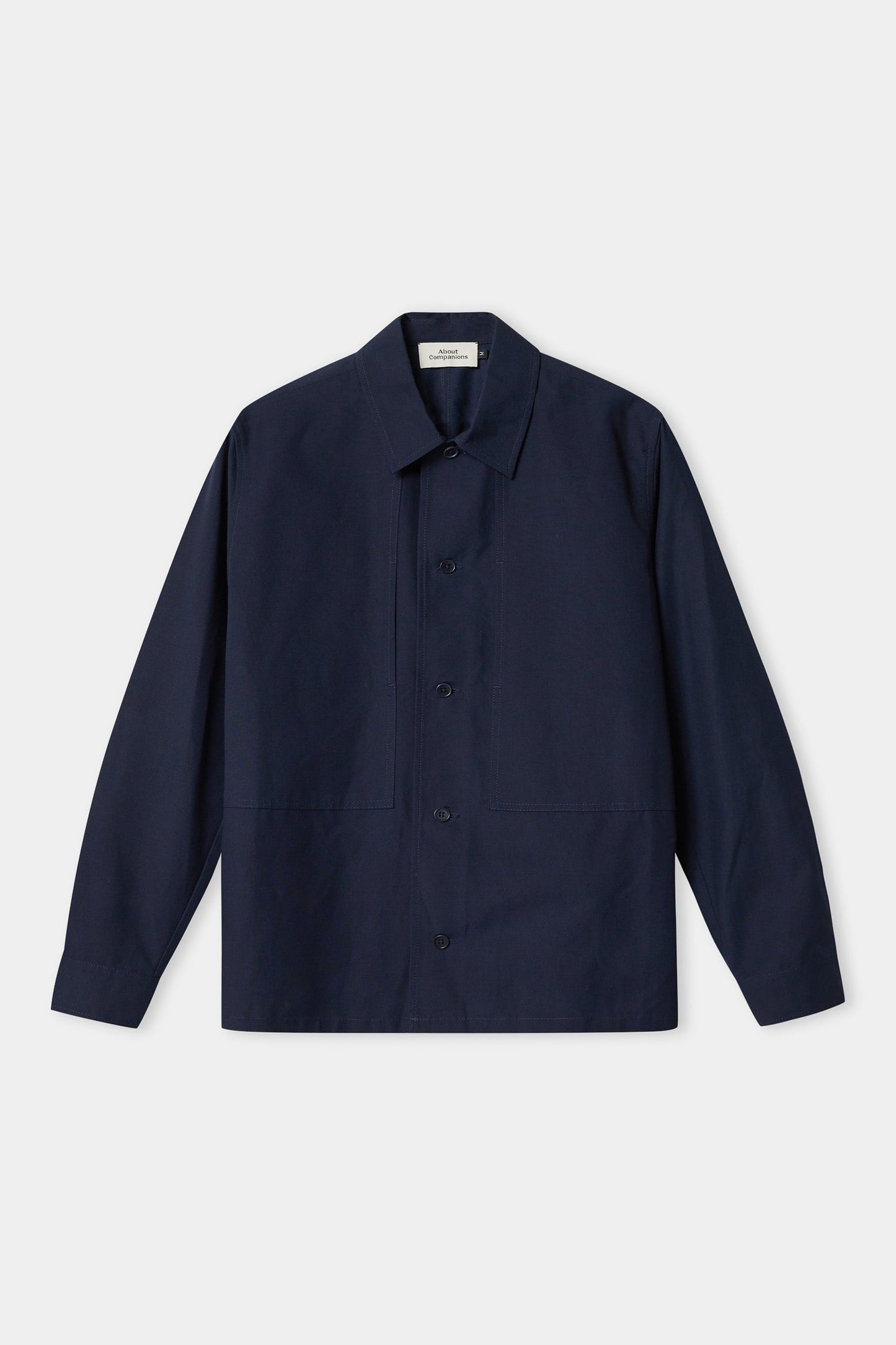 Surchemise en tencel et coton bio | navy "owe pale navy"