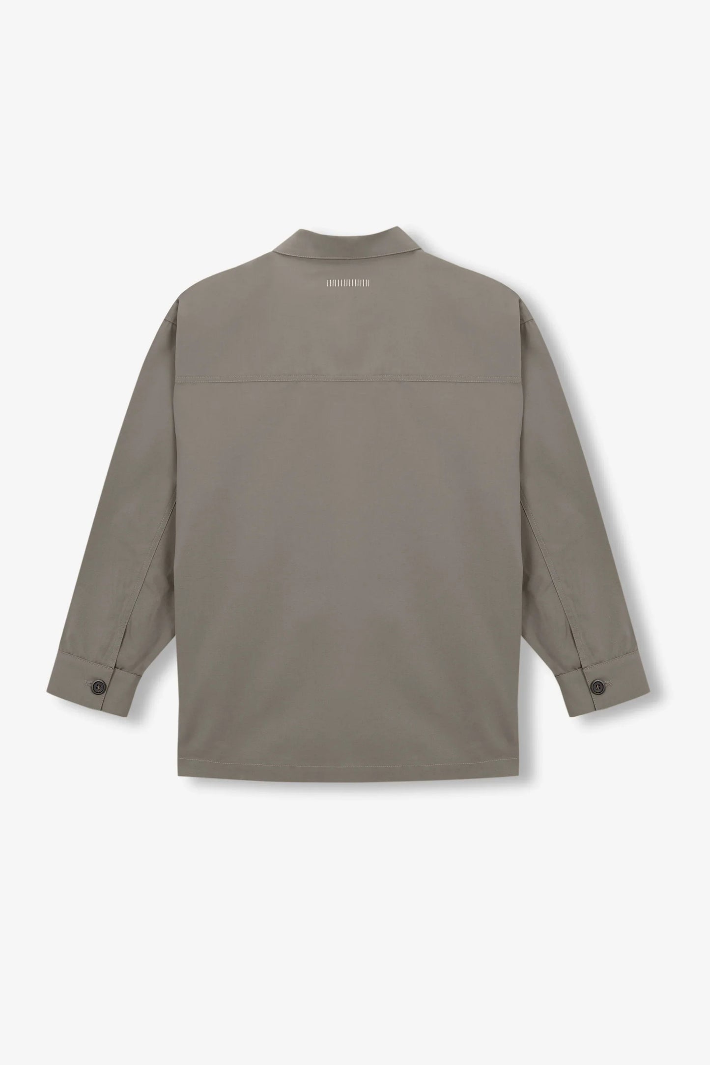 Veste style workwear en coton bio | oversized work jacket wr - olive