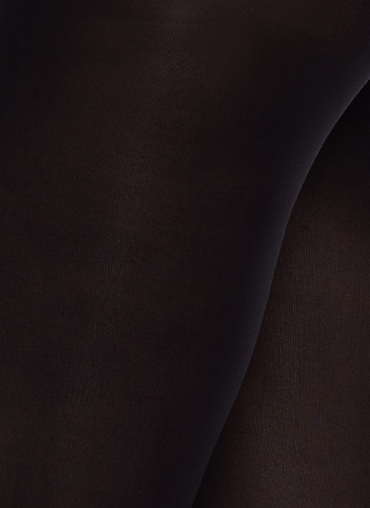 Collants 60 deniers en recyclé | noir "olivia black"