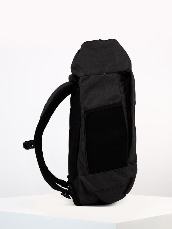 Sac à dos noir anthracite recyclé - Blok Medium anthracite melange