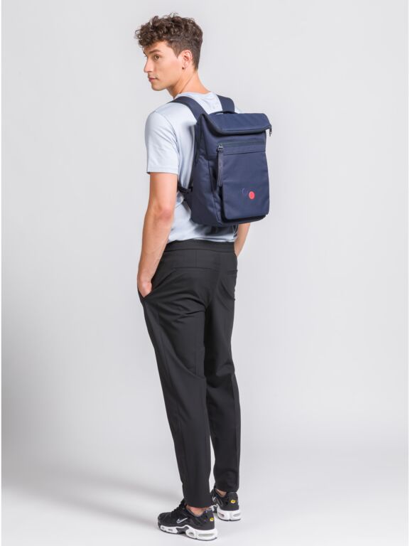Sac à dos bleu marine recyclé - Klak