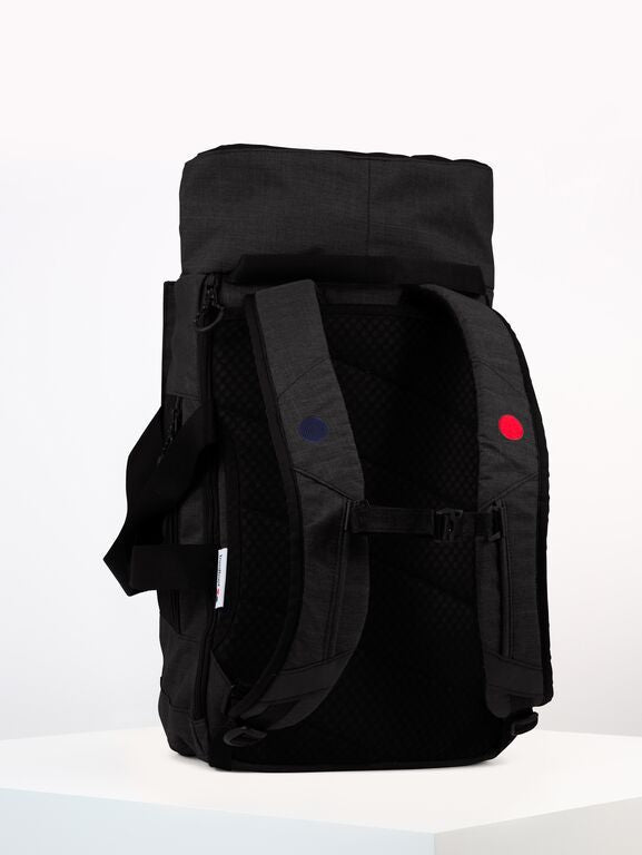 Sac à dos noir anthracite recyclé - Blok Medium anthracite melange