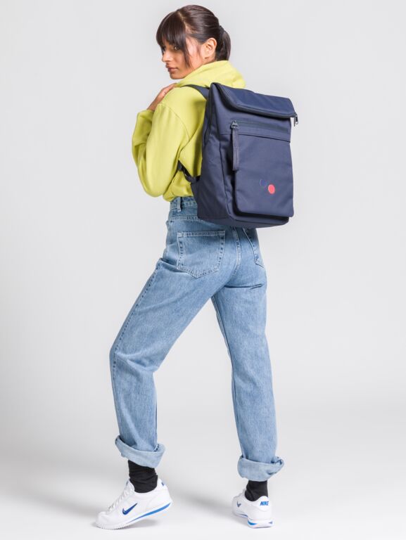 Sac à dos bleu marine recyclé - Klak