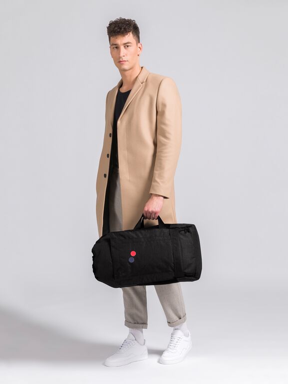 Sac à dos noir anthracite recyclé - Blok Medium anthracite melange