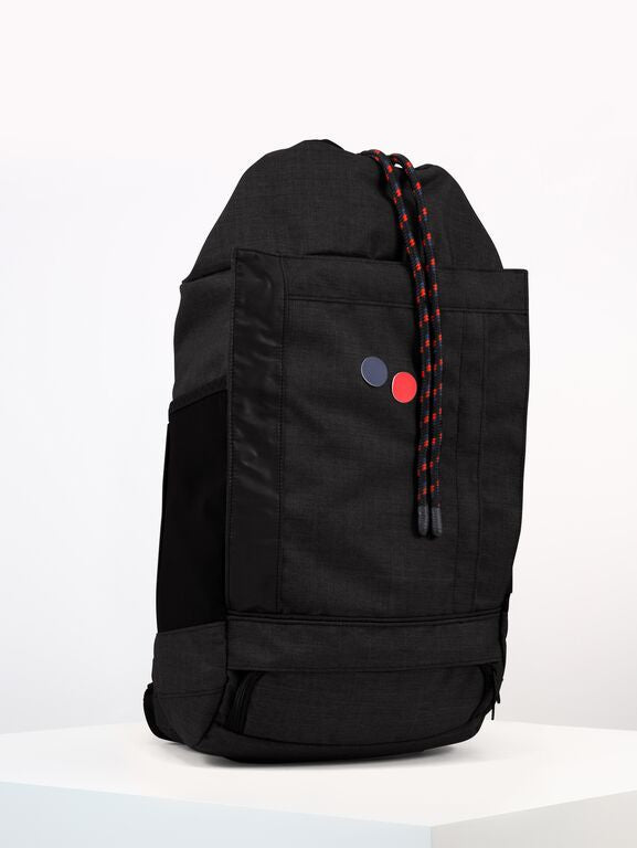 Sac à dos noir anthracite recyclé - Blok Medium anthracite melange