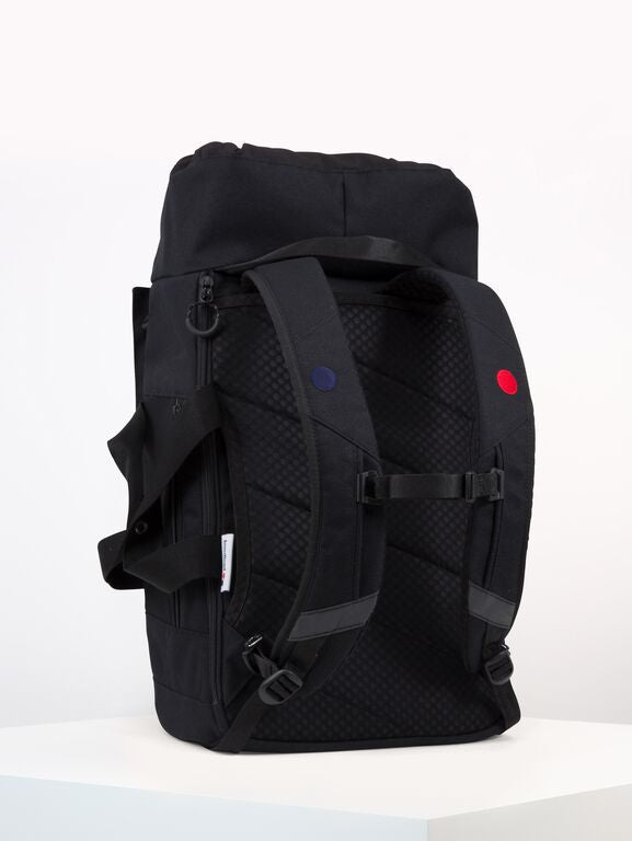 Sac à dos noir en plastique recyclé - Blok Medium Licorice black