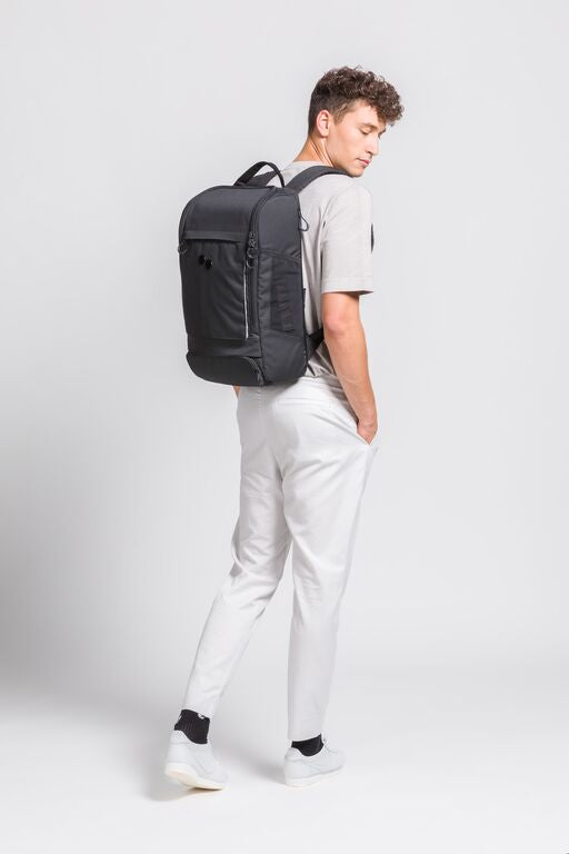 Sac à dos noir recyclé - Cubik Grand