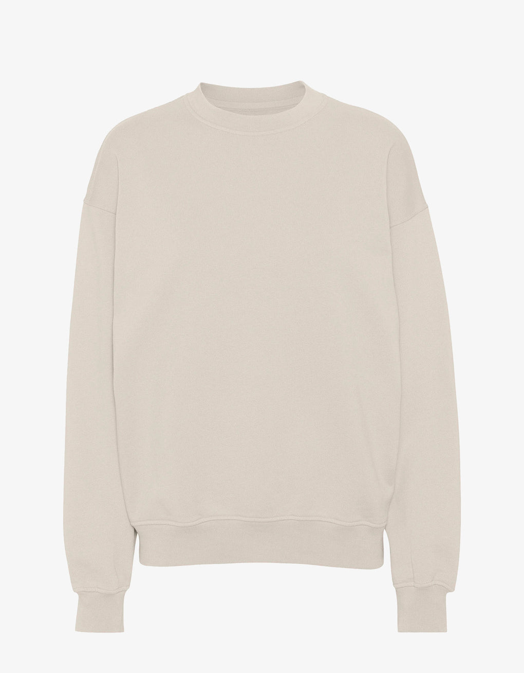 Sweat oversize en coton bio | écru "ivory white"
