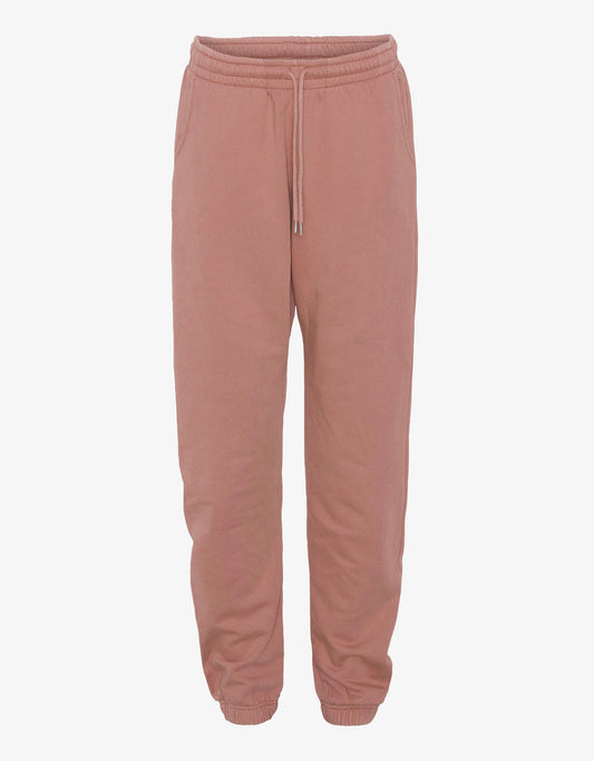 Jogging en coton bio | rose "rosewood mist"