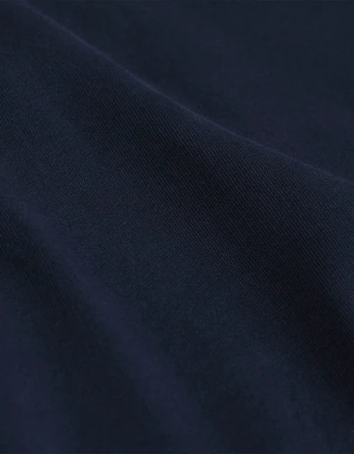T-shirt manches longues en coton bio | marine "navy blue"