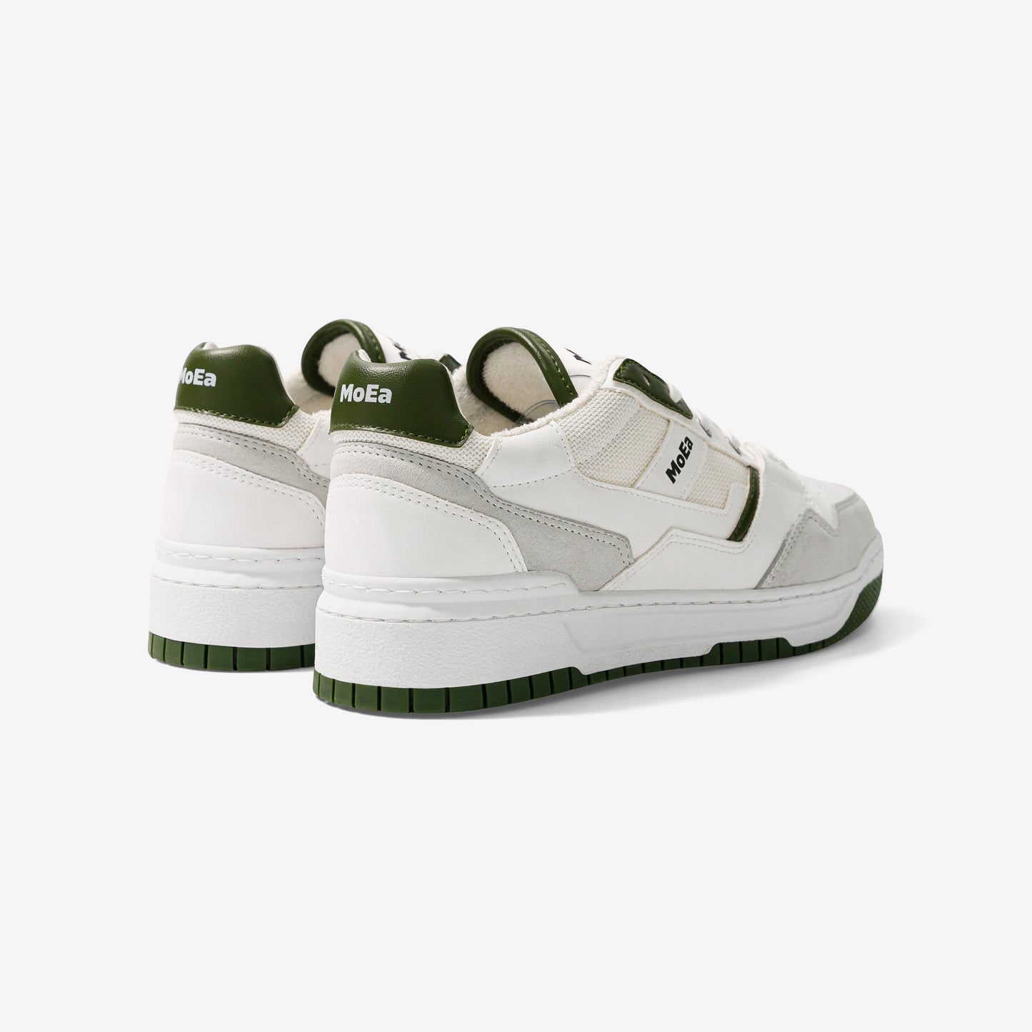 Baskets vegan en matière végétale | vert "gen2 cactus white & green"