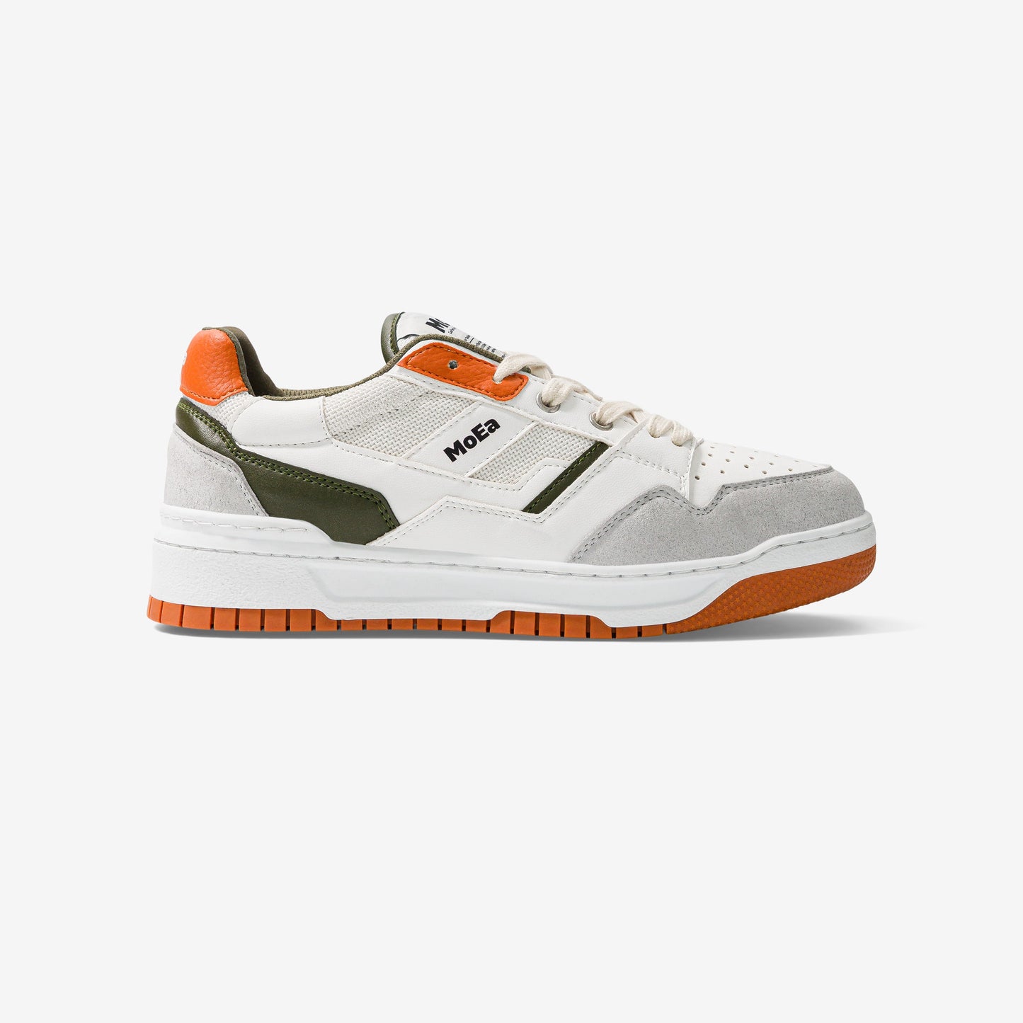 Baskets vegan en matière végétale | vert et orange "gen2 orange x cactus"
