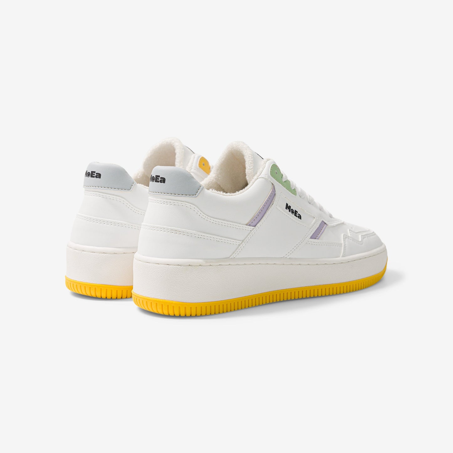 Baskets vegan en matière végétale | pastel "gen1 smiley x moea pastel drop"