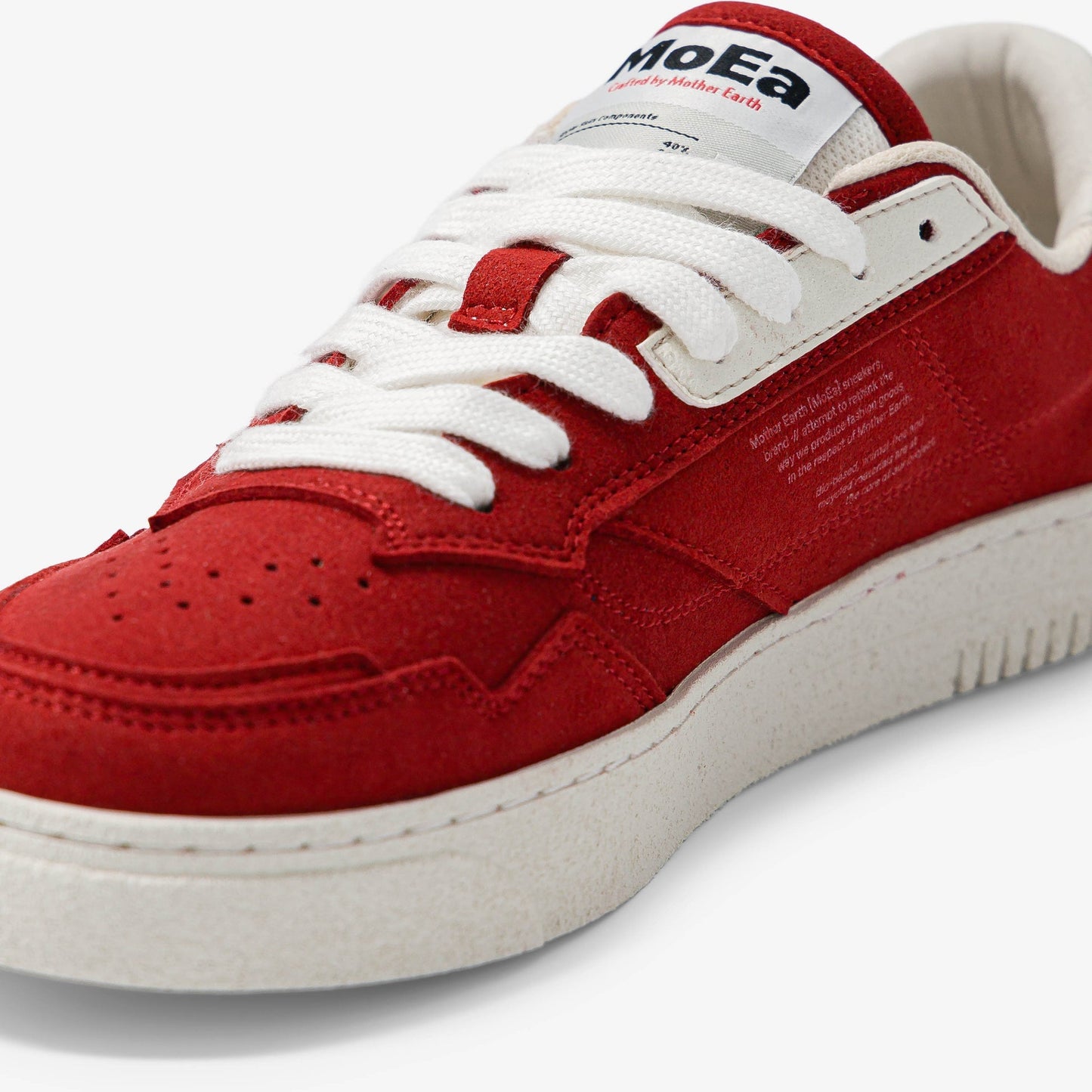Baskets vegan | Gen9 - apple red & pink suede