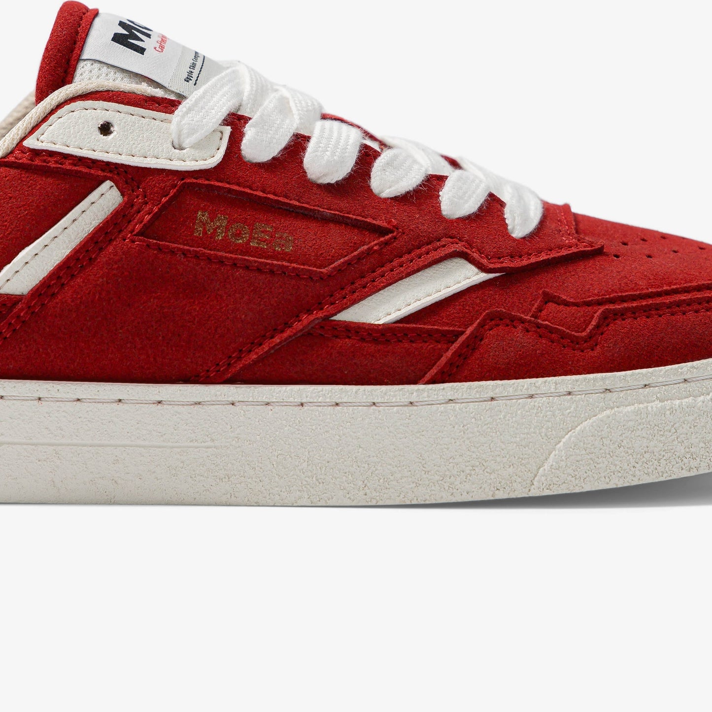 Baskets vegan | Gen9 - apple red & pink suede