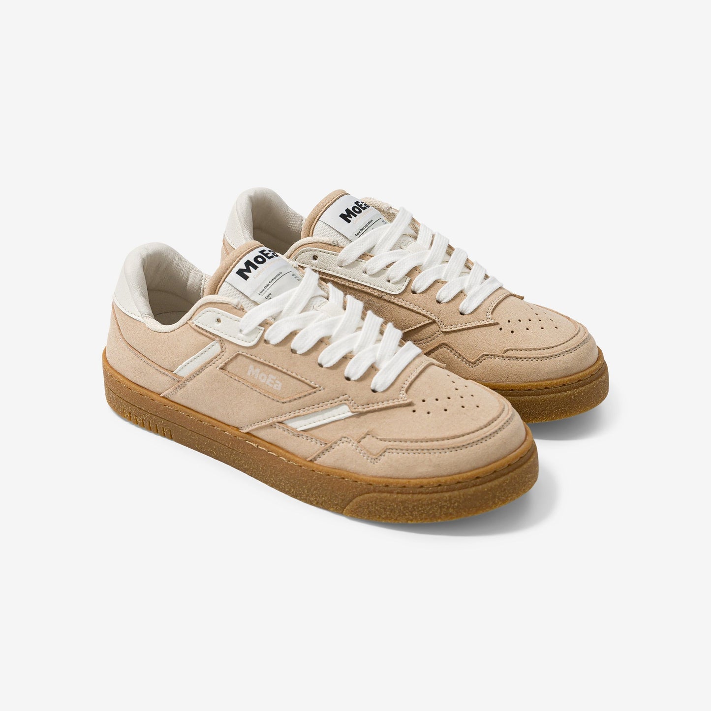 Baskets vegan | marron "Gen9 - corn full beige suede"