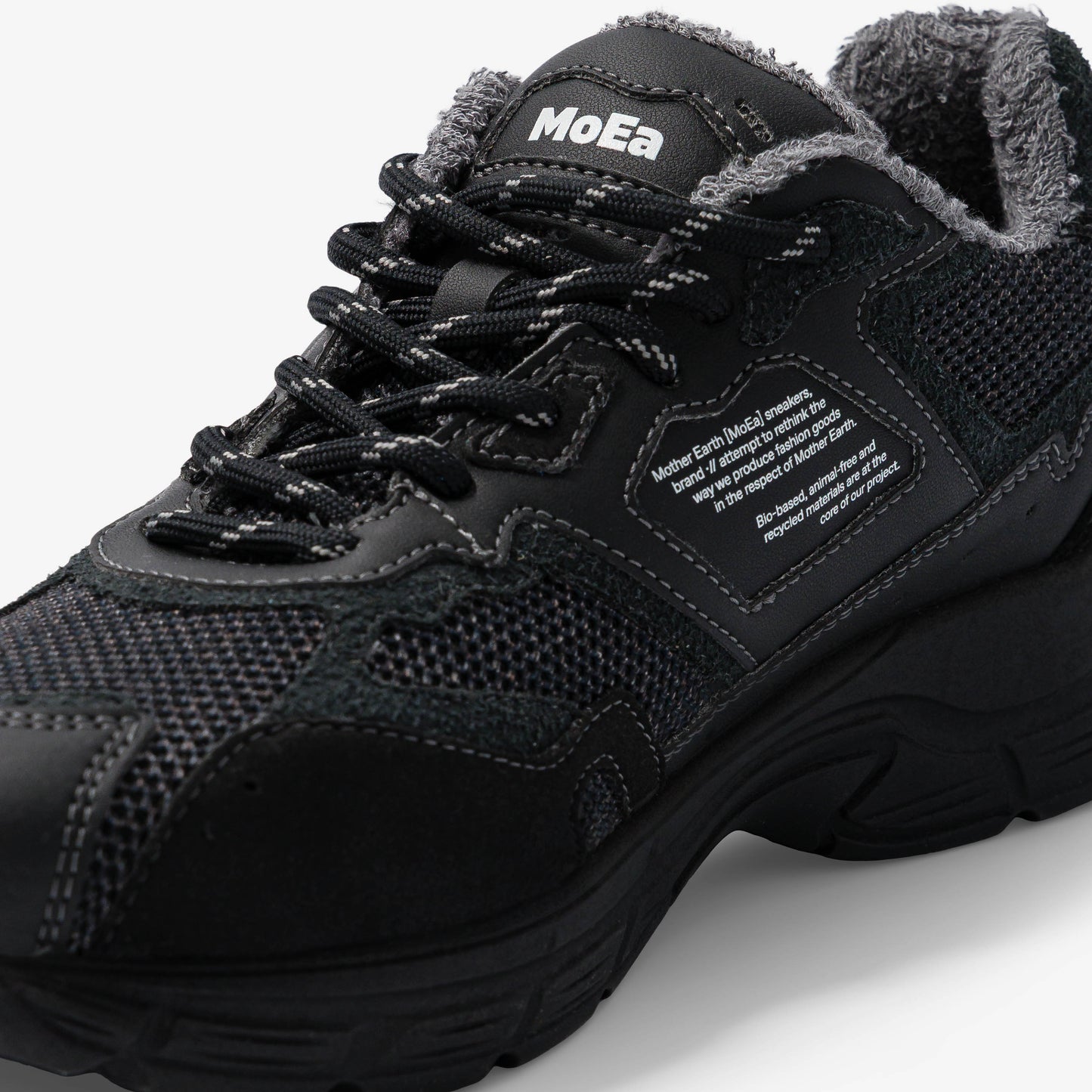 baskets vegan | noir "gen8 - corn - full black"