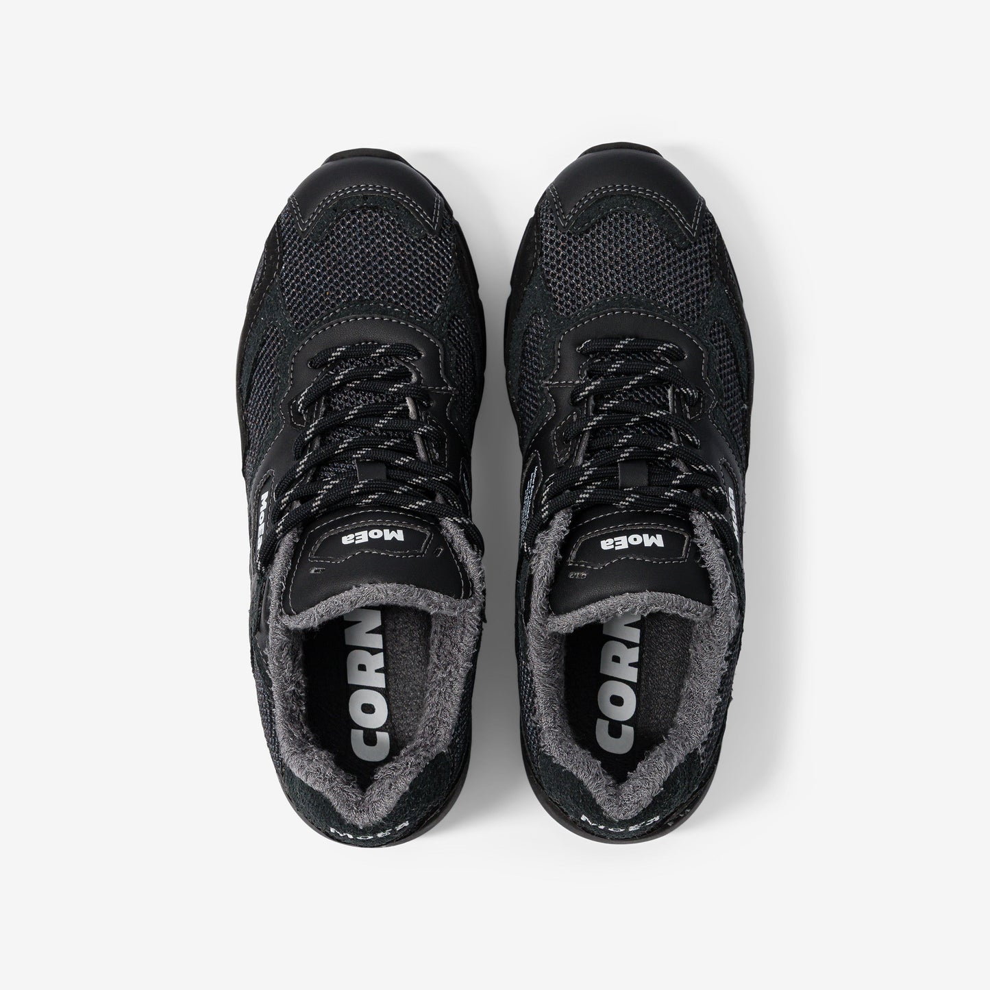 baskets vegan | noir "gen8 - corn - full black"