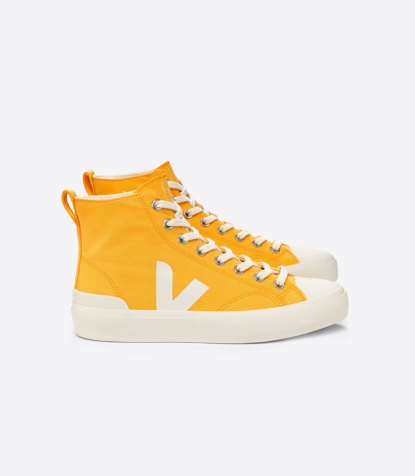 Baskets en coton bio | jaune "wata ii canvas oasis pierre"