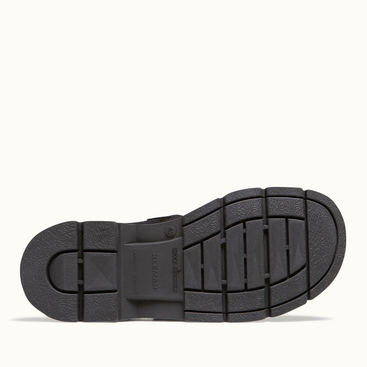 Sabots made in France en croûte de velours certifié | Noir "pacha vp oak noir"