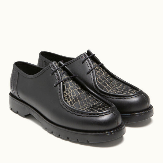 Derbies made in france en cuir certifié | noir "padrini l"