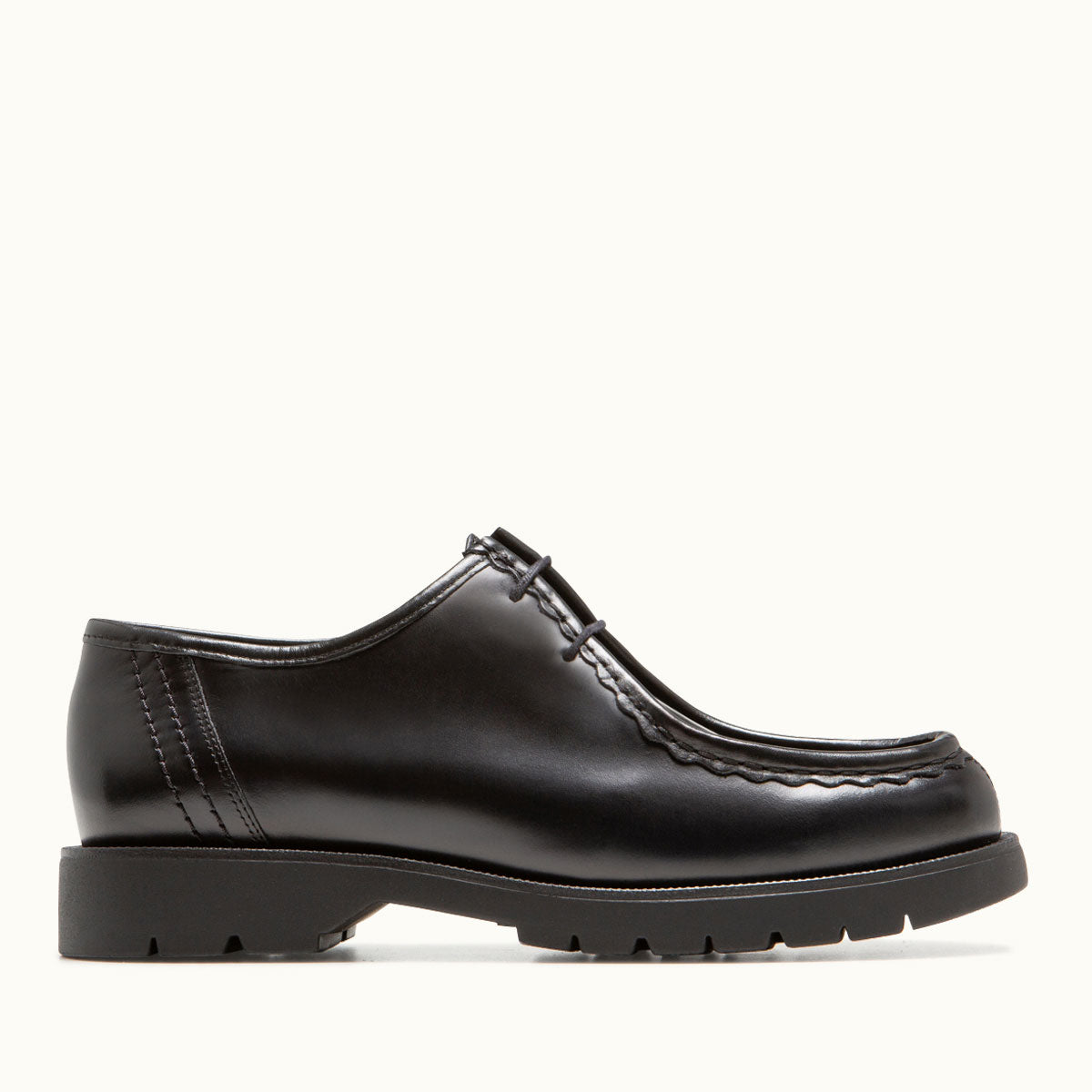 Derbies vernies made in france en cuir certifié | noir "padror b2"