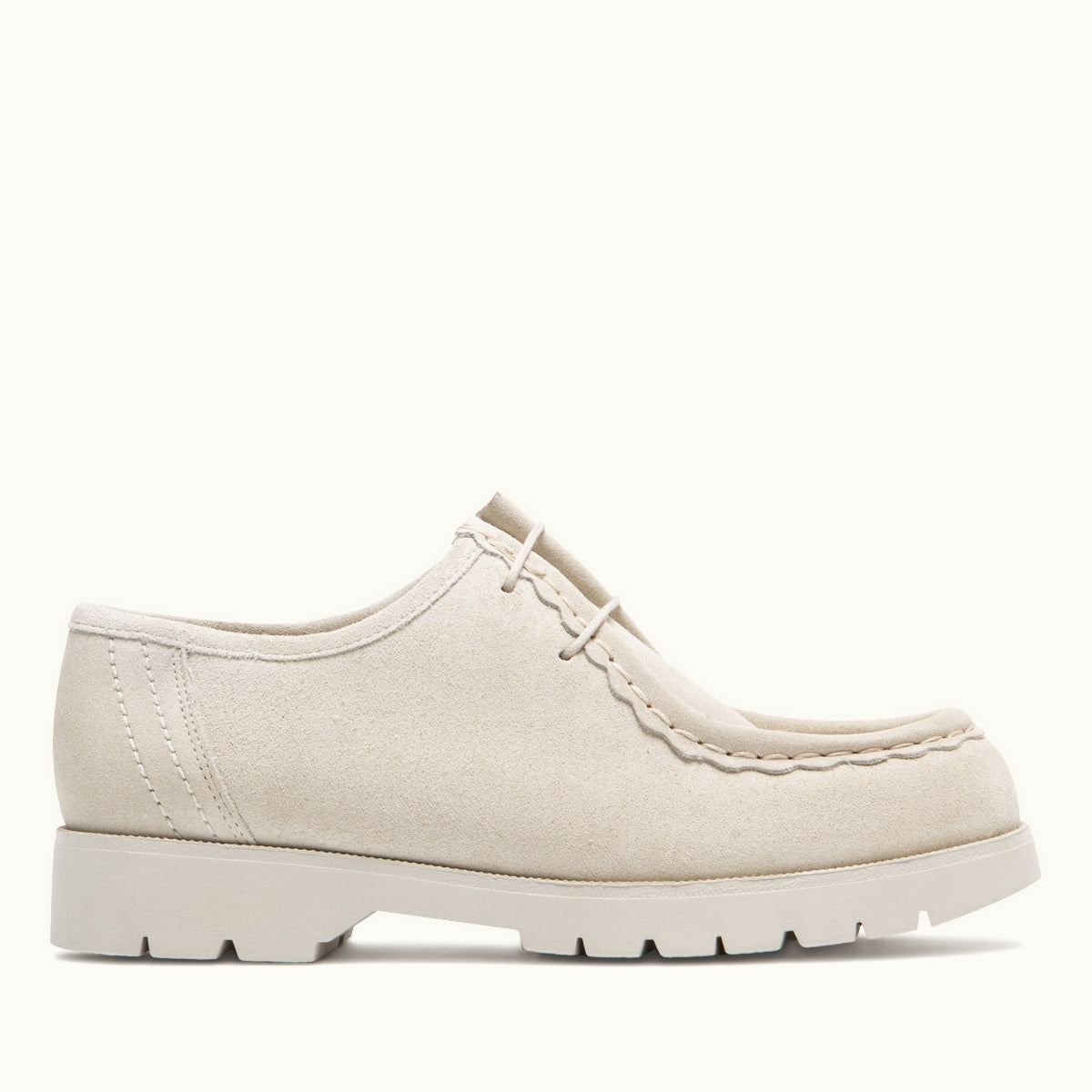Derbies made in france en cuir certifié | écru "padror frost"
